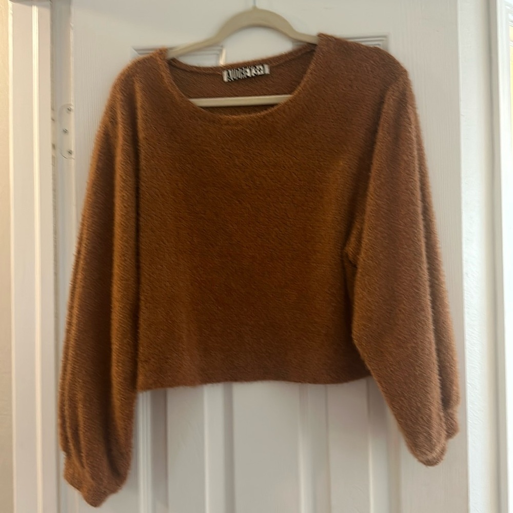 Orange sweater